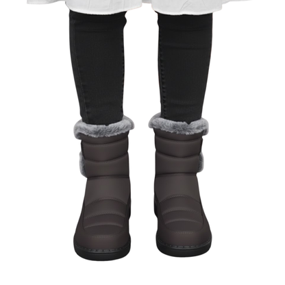 Botas de Nieve Impermeables con Forro Térmico para Mujer