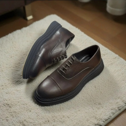 Zapatos clásicos de cuero para hombre, con máximo confort®