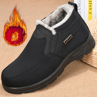 Zapatos de invierno impermeables y acolchados para hombre