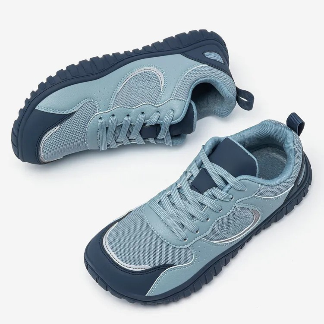 Calzado deportivo unisex transpirable con puntera ancha y suela ortopédica