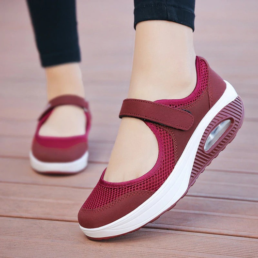 Zapatos de Mujer Cómodos, Antideslizantes y con Cierre de Velcro