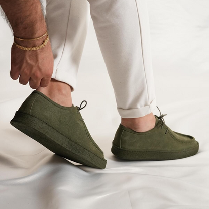 Zapatos Casuales Clásicos de ante hechos a Mano
