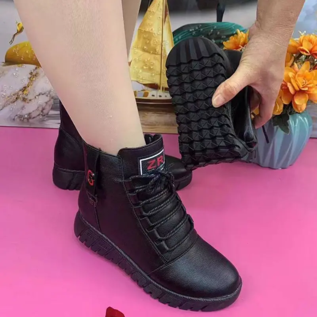 Botas de invierno para mujer con suela antideslizante y forro térmico®