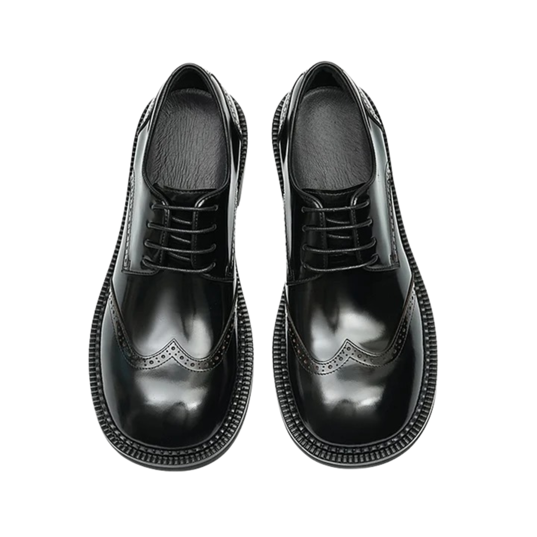 Zapatos brogue de estilo británico con puntera redonda®