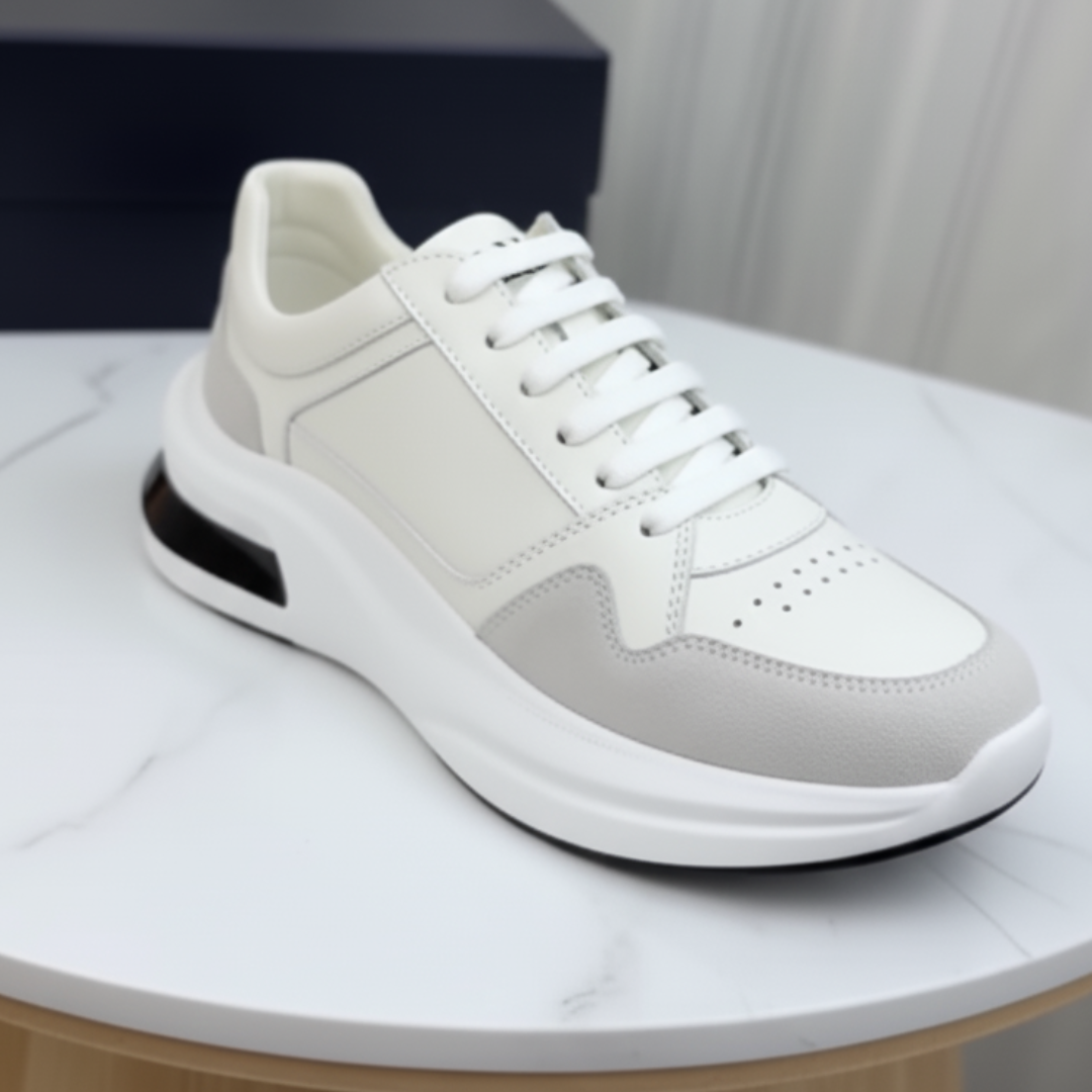Zapatillas urbanas de diseño minimalista y lujo discreto