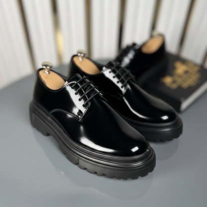 Zapato Casual de Nueva Temporada en Charol Negro