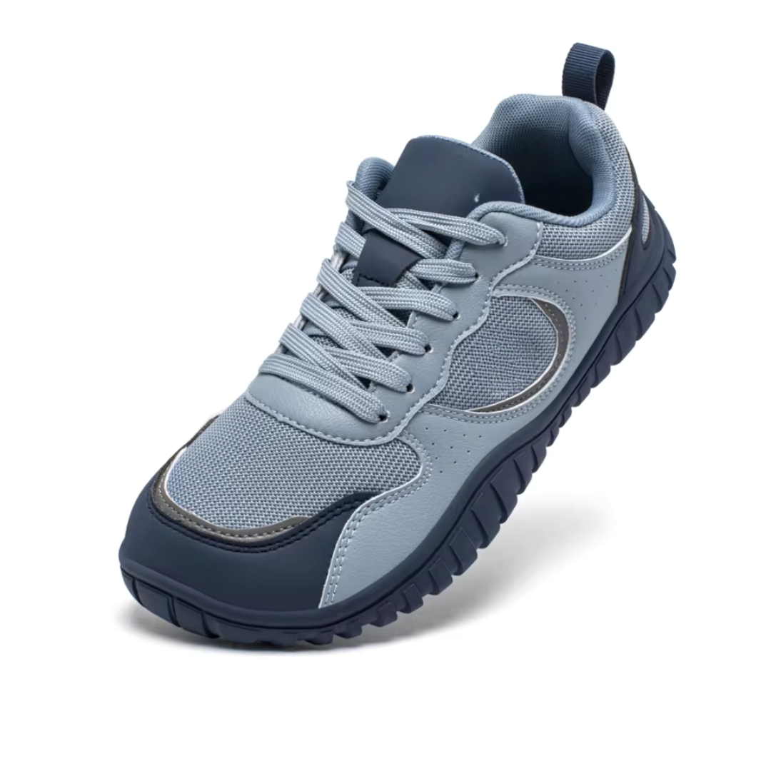 Calzado deportivo unisex transpirable con puntera ancha y suela ortopédica