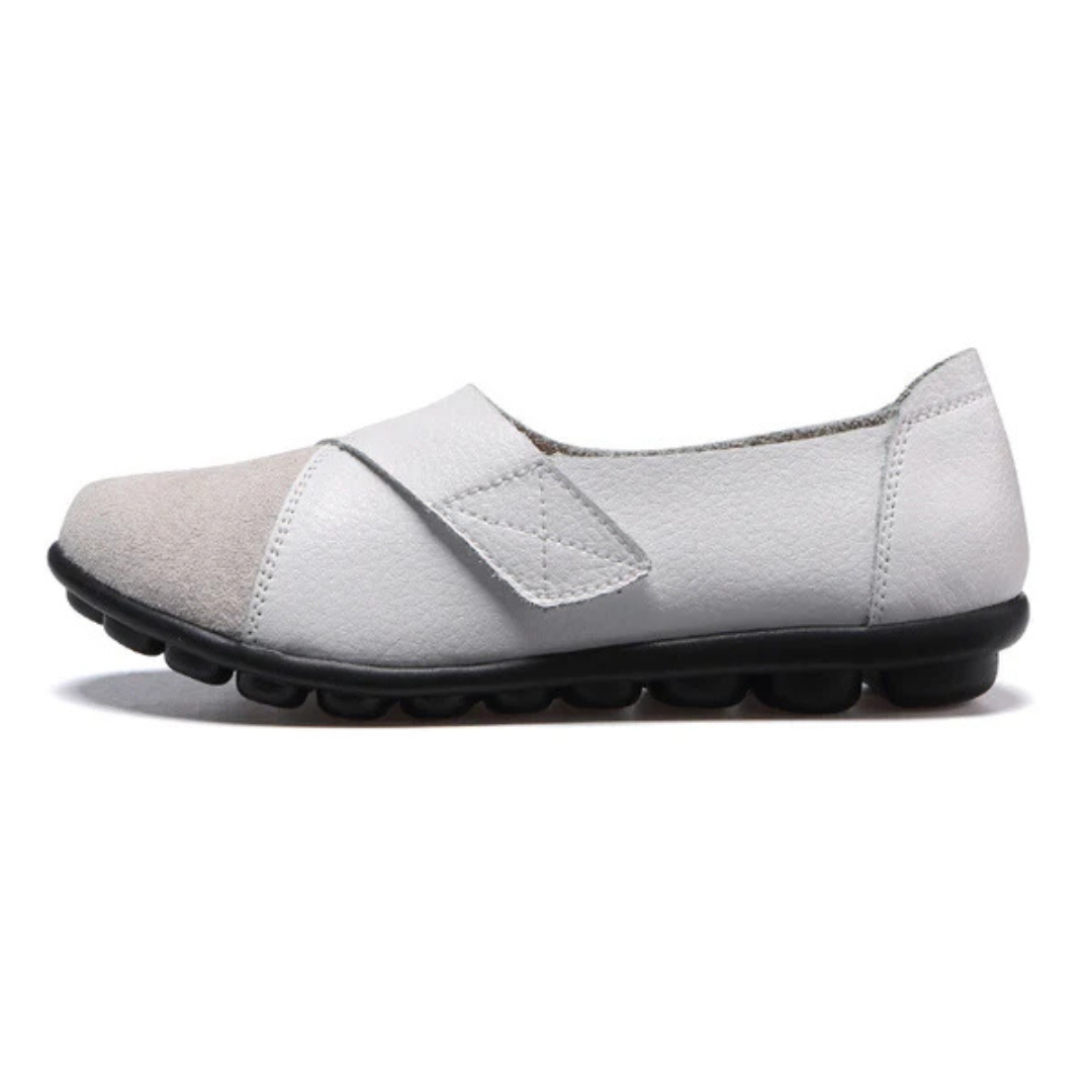 Mocasines de cuero cómodos para mujer