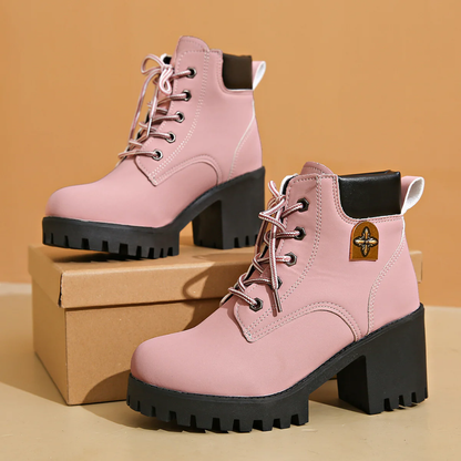Calzado de Estilo Urbano con Suela Robusta Para Mujer