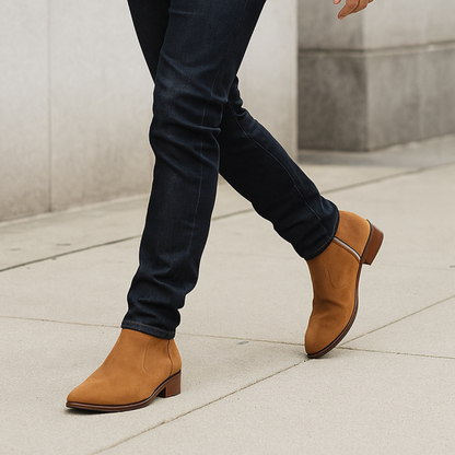 Botas Cortas en Ante de Hombre