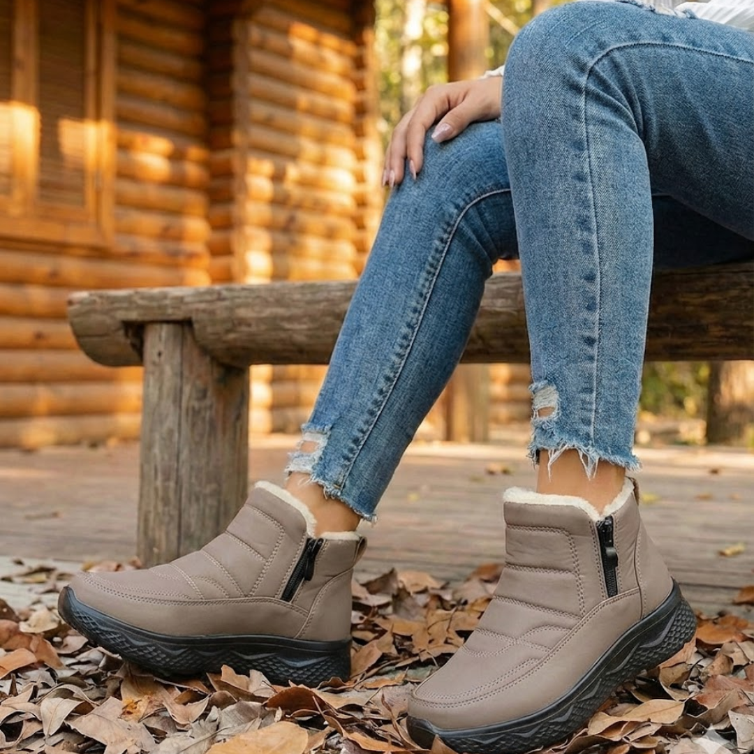 Botas Invernales para Mujer con Forro Aterciopelado