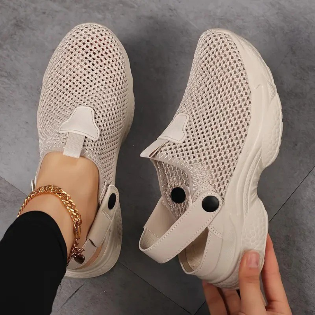 Zapatillas transpirables en malla para mujer®