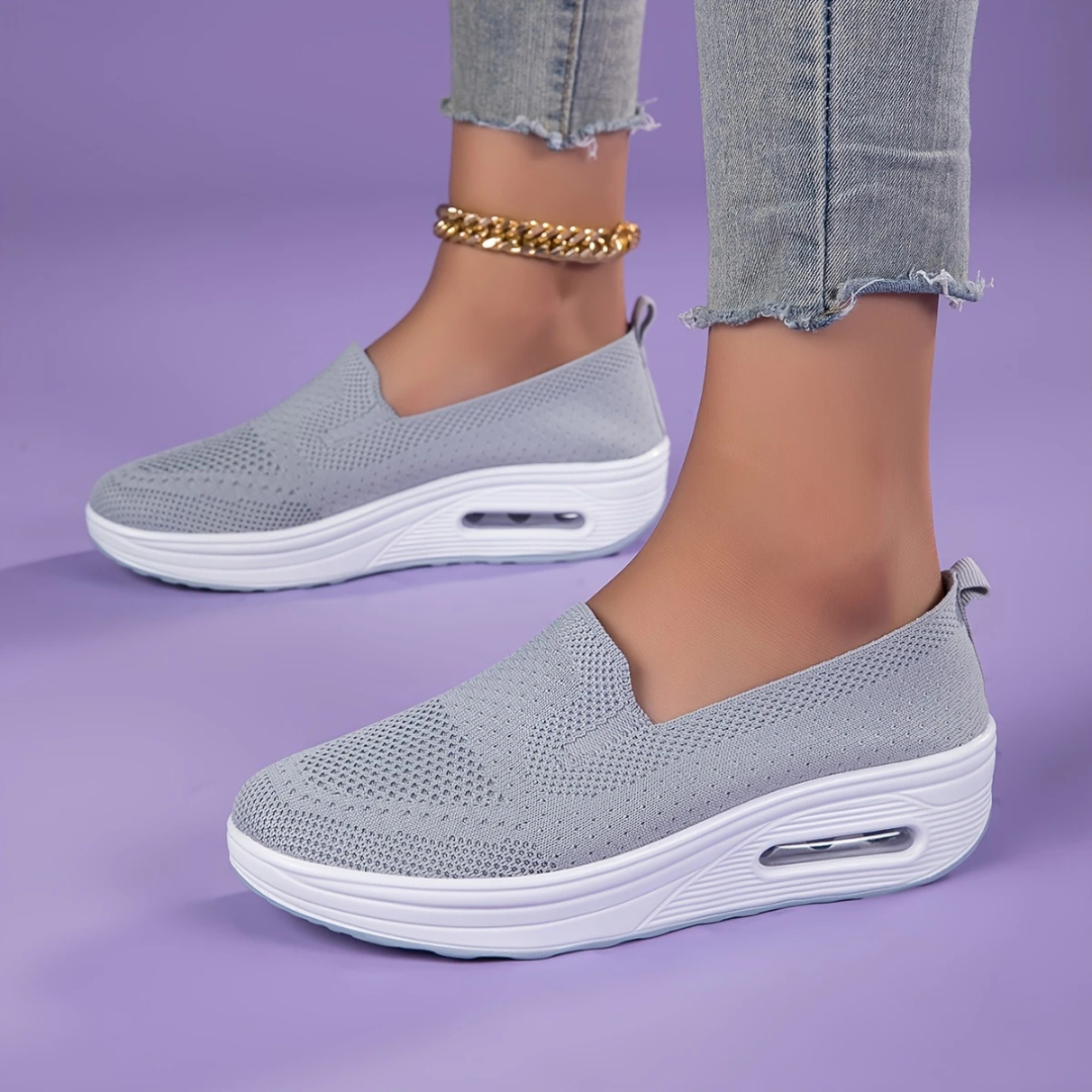 Zapatos Ortopédicos de Mujer sin Cordones con Suela Blanda