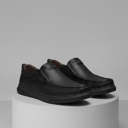Zapato formal de cuero con suela dura para hombre