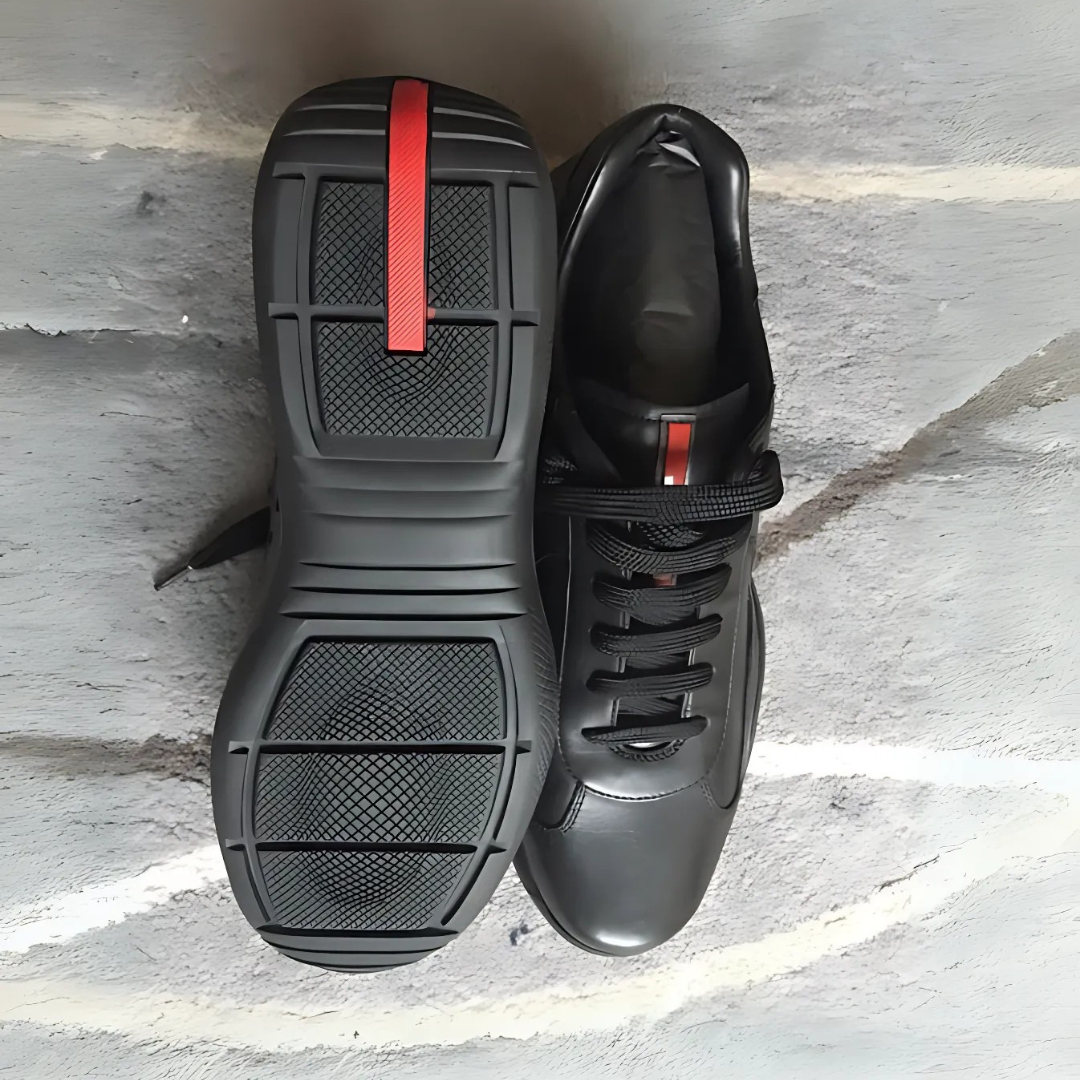 Zapatios de Estilo Deportivo en Cuero para Hombre