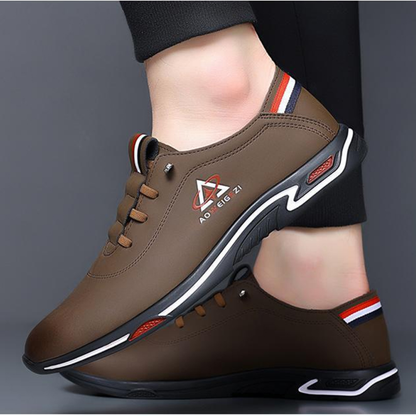 Zapatos Casuales Ortopédicos de Cuero Genuino para Hombre