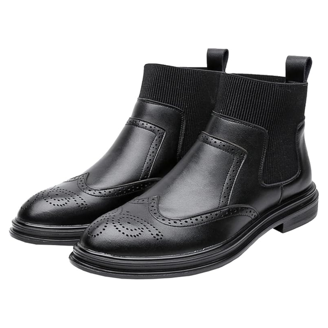 Botas estilo Chelsea con suela elástica y resistente para hombre®