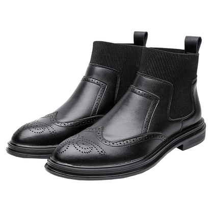 Botas estilo Chelsea con suela elástica y resistente para hombre®