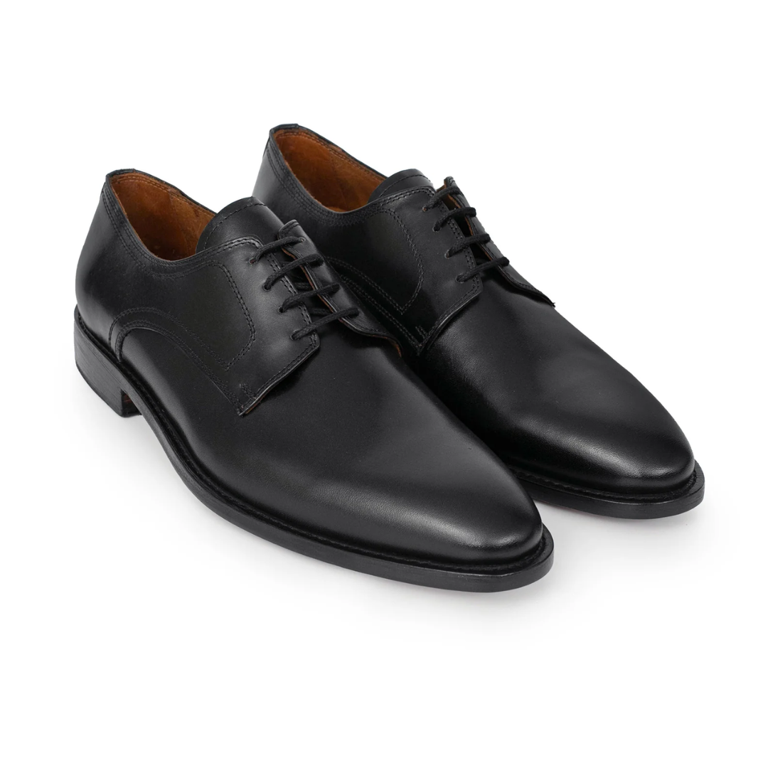 Zapato clásico de cuero con plantillas ortopédicas para hombre®