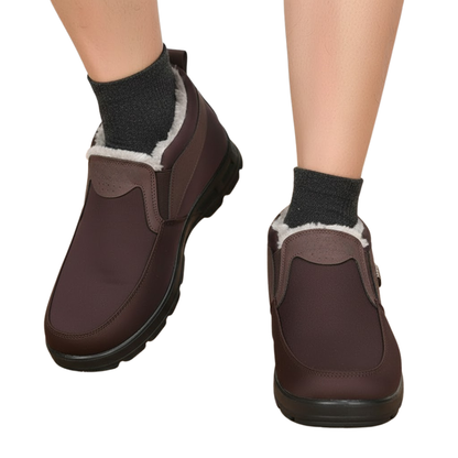 Zapatos de invierno impermeables y acolchados para hombre