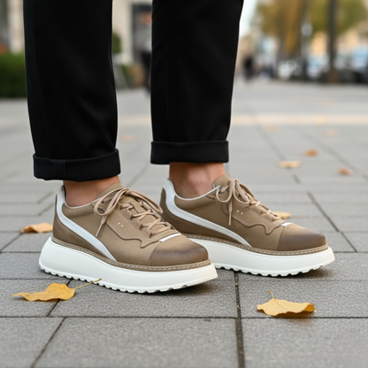 Zapatillas deportivas de estilo urbano con suela ergonómica para hombre