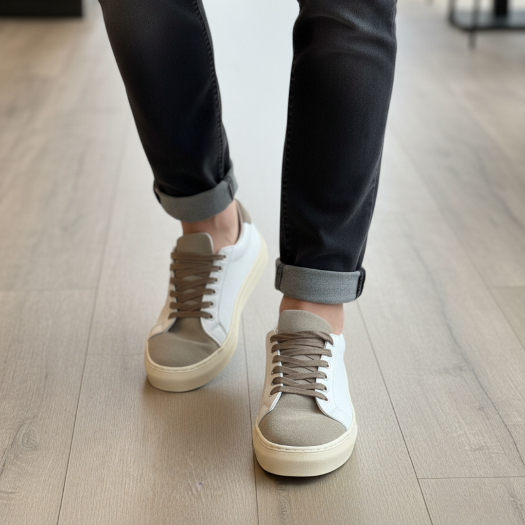 Zapatos casuales de estilo urbano con plantillas ortopedicas para hombre
