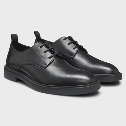 Zapato de Cuero con Suela de Goma