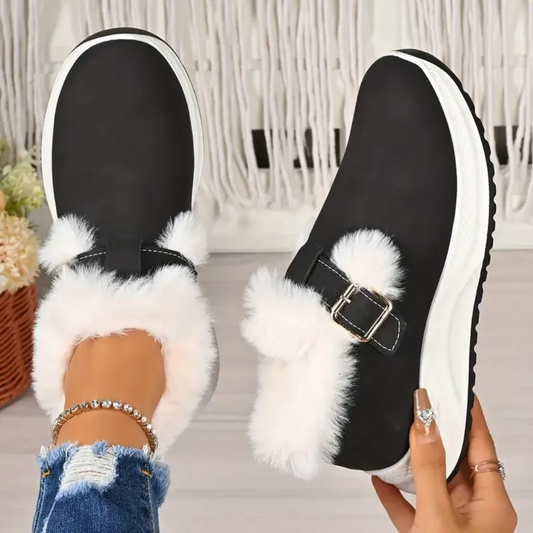 Bota de Invierno Impermeable y Acogedora para Mujer