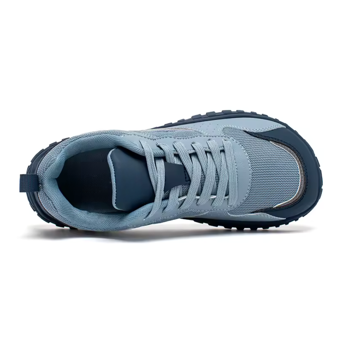 Calzado deportivo unisex transpirable con puntera ancha y suela ortopédica