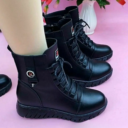 Botas de invierno para mujer con suela antideslizante y forro térmico®
