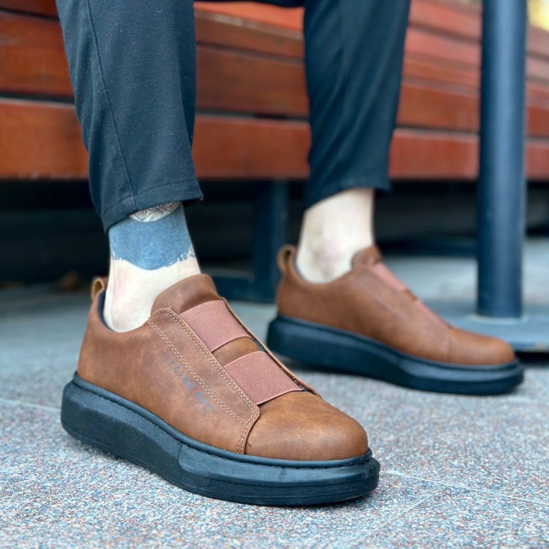 Calzado urbano con suela voluminosa y doble sujeción Para Hombre®
