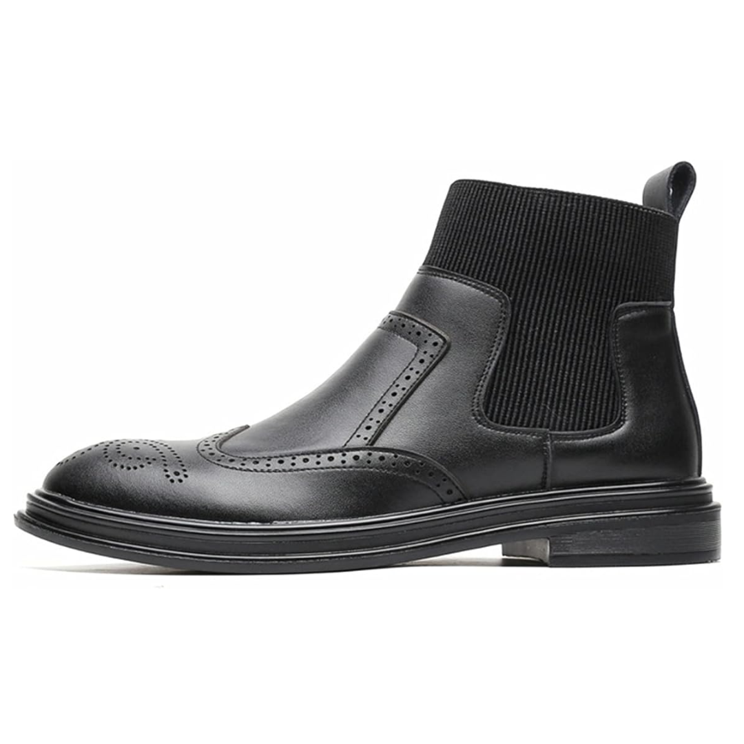 Botas estilo Chelsea con suela elástica y resistente para hombre®