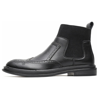 Botas estilo Chelsea con suela elástica y resistente para hombre®
