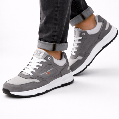 Zapatillas Deportivas de Cuero Genuino para Hombre®