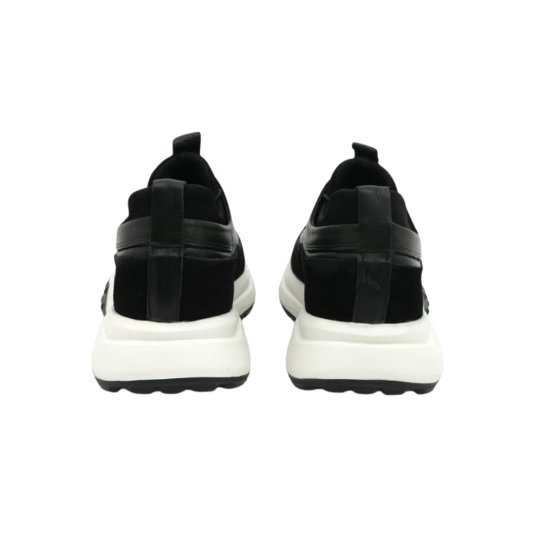 Sneakers de Piel Auténtica con Suela Elevada®