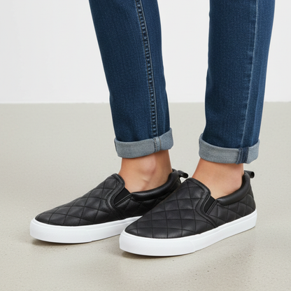 Zapatillas Deportivas Urbanas Estilo Slip-On con Acabado Acolchado