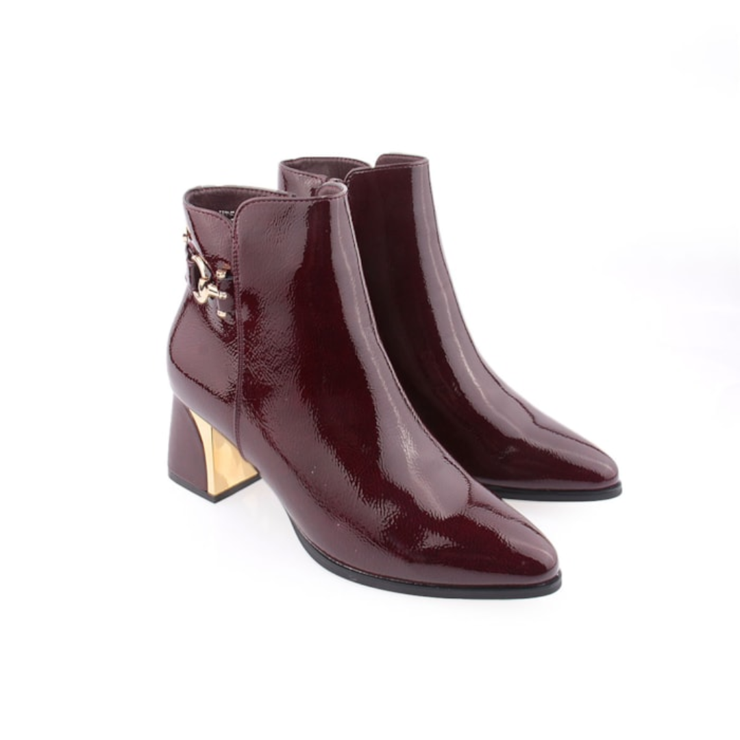 Botín Elegante de Tacón Cómodo para Mujer®