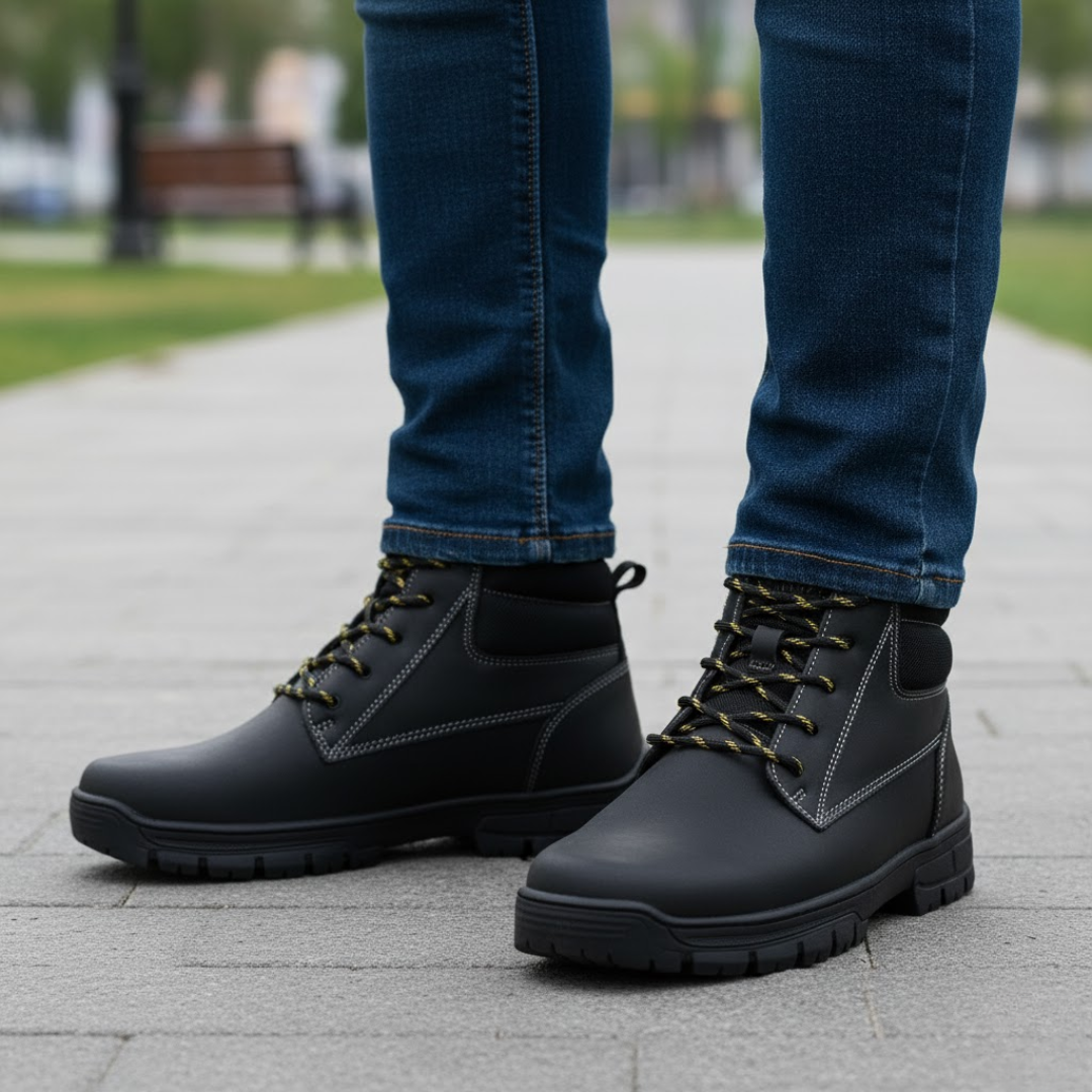 Botas de cuero genuino para hombre®