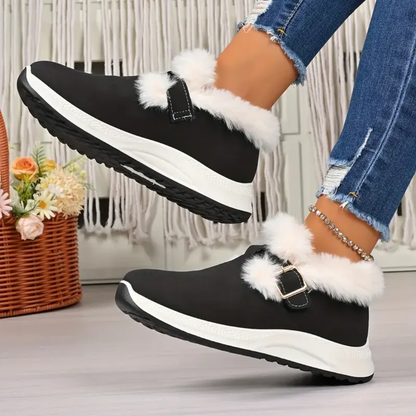 Bota de Invierno Impermeable y Acogedora para Mujer