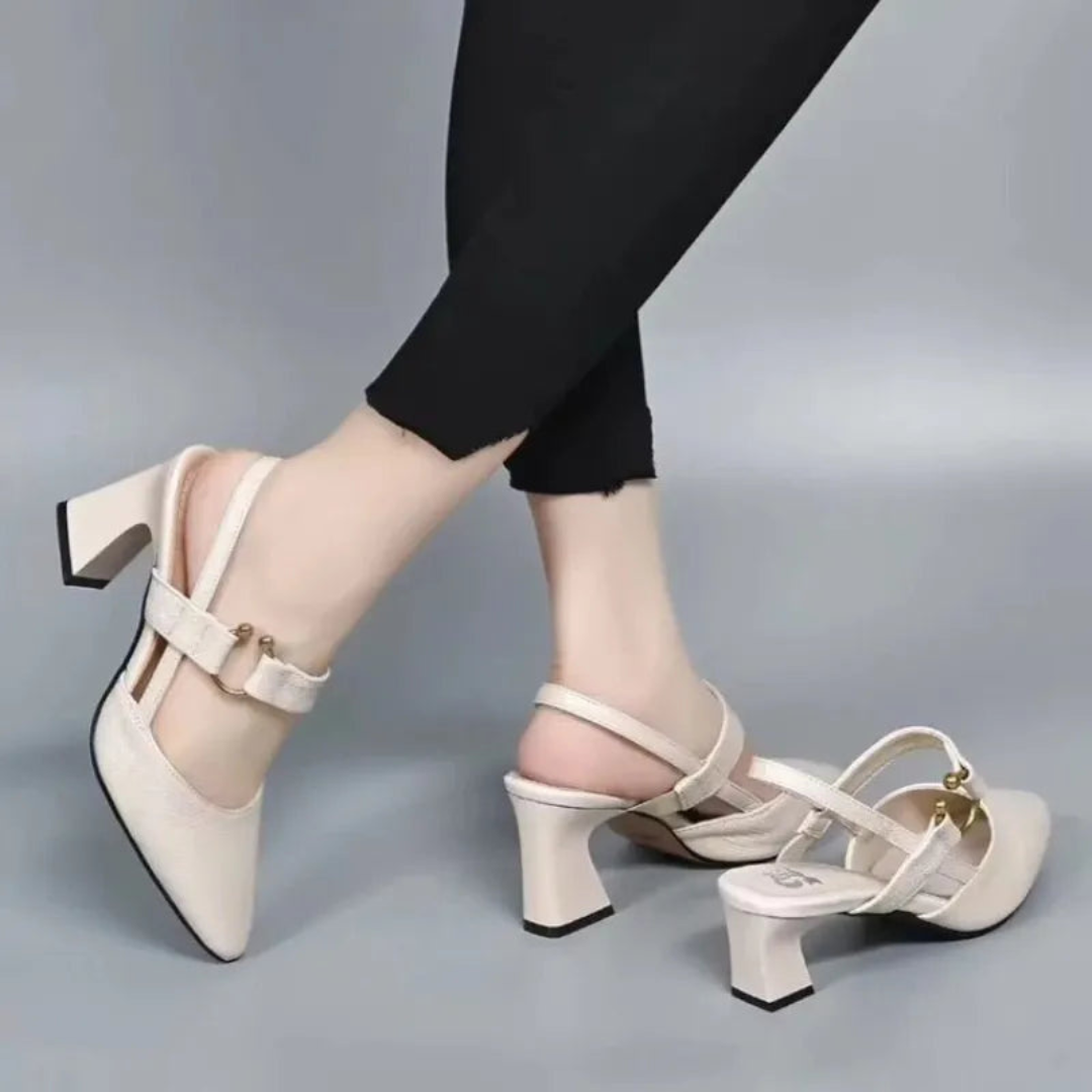 zapatos ortopédicos Cómodos  de tacón medio para mujer®