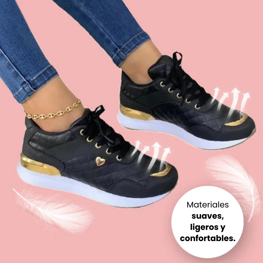 Zapatillas Deportivas Cómodas con Plataforma para Mujer