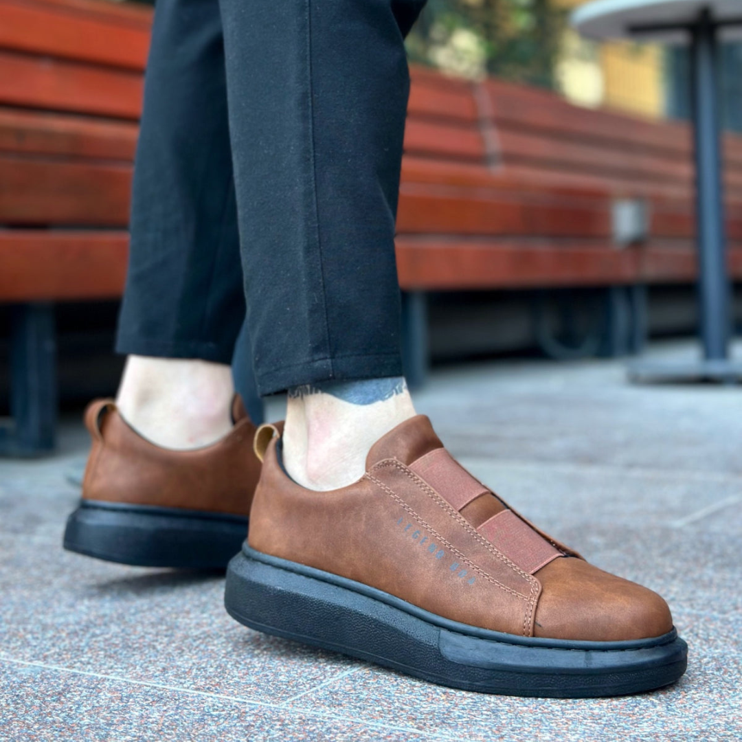 Calzado urbano con suela voluminosa y doble sujeción Para Hombre®
