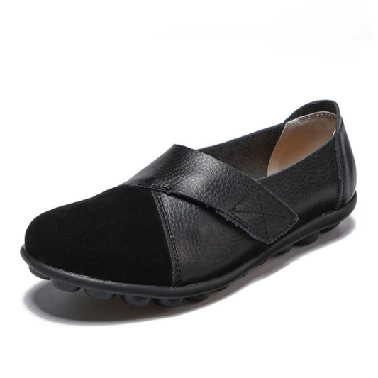Mocasines de cuero cómodos para mujer