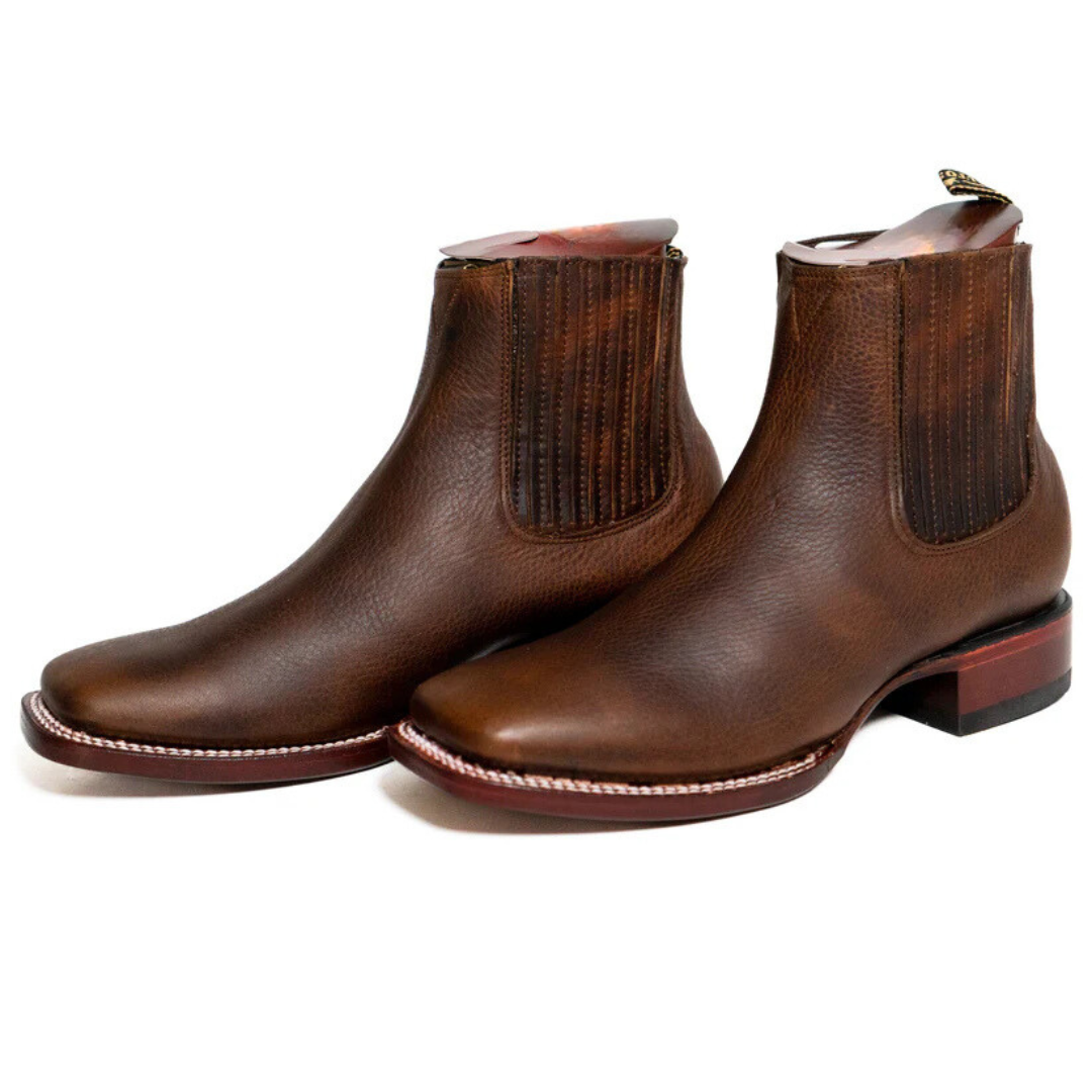 Elegantes botas de cuero para hombre®