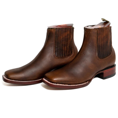 Elegantes botas de cuero para hombre®
