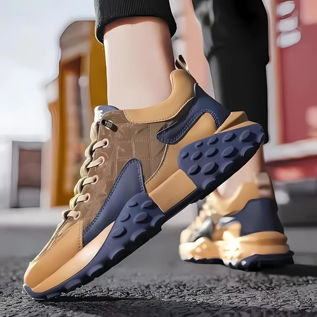 Zapatos deportivos resistentes al agua con suelas duraderas para hombre