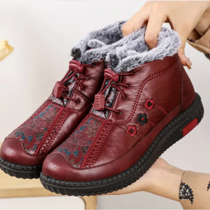 Zapatos de Cuero con Forro Térmico para Mujer®