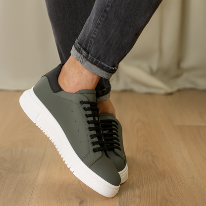Zapatillas casuales con suelas ortopédicas para hombre