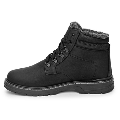 Botas de Invierno en Cuero Natural