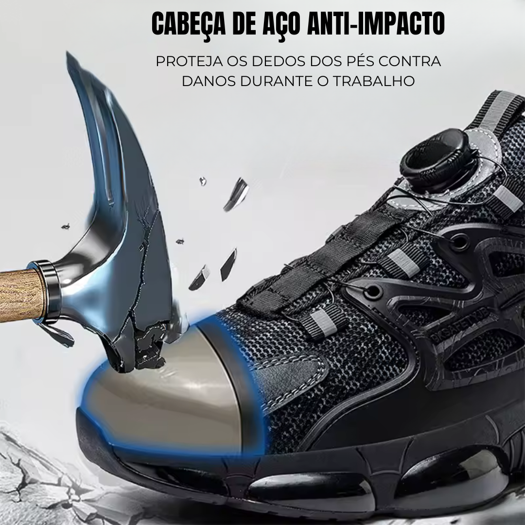 Zapatos de Seguridad con hebilla giratoria para Hombre